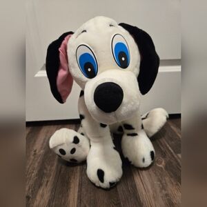 Dalmatian Puppy Dog Plush Toy 101 Dalmatians Stuffed Animals Plushie Red Collar